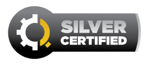 Silver certified logo